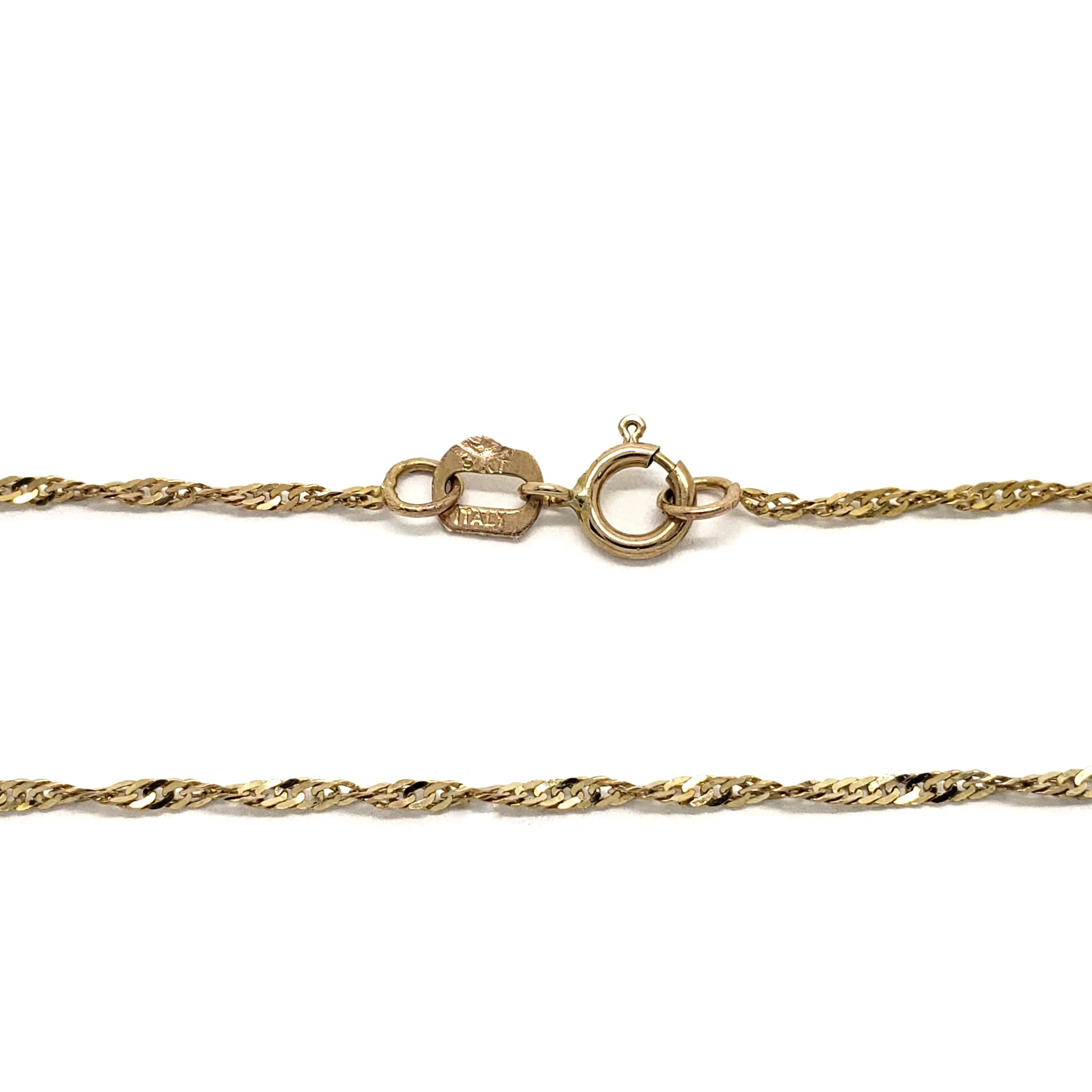 9kt Vintage Twist Chain