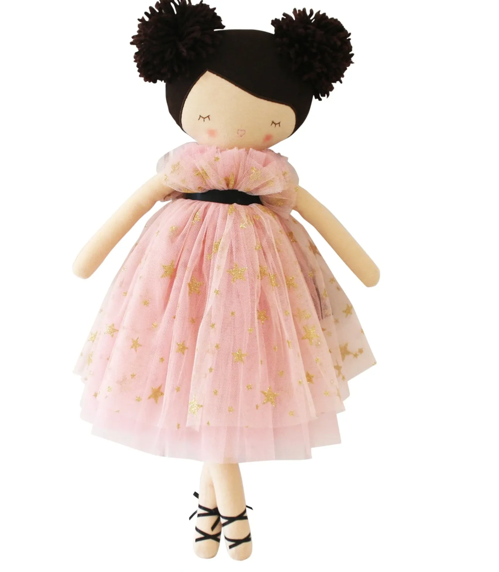 Alimrose Halle Ballerina Children's Doll 48cm Fair & Brunette