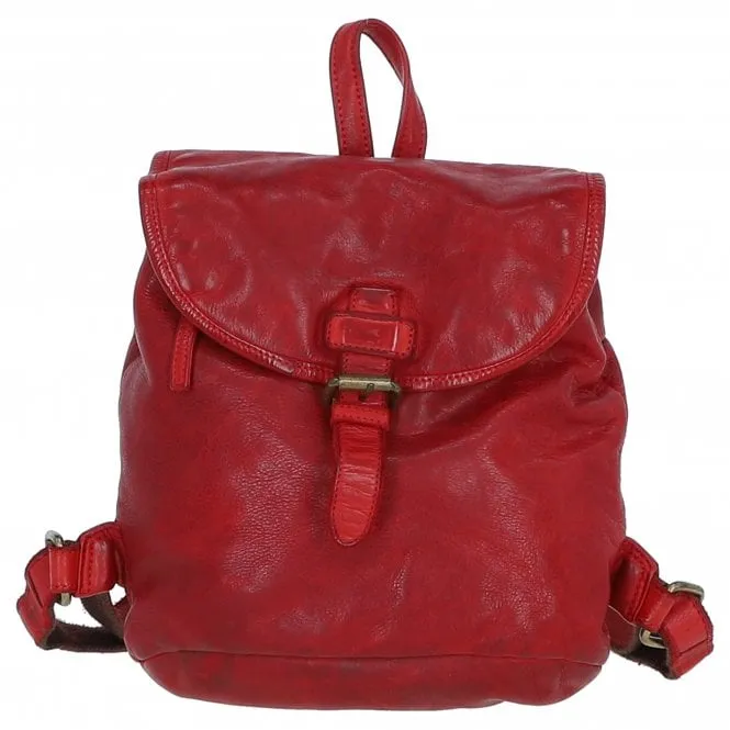 Ashwood Leather Backpacks Red: D-97