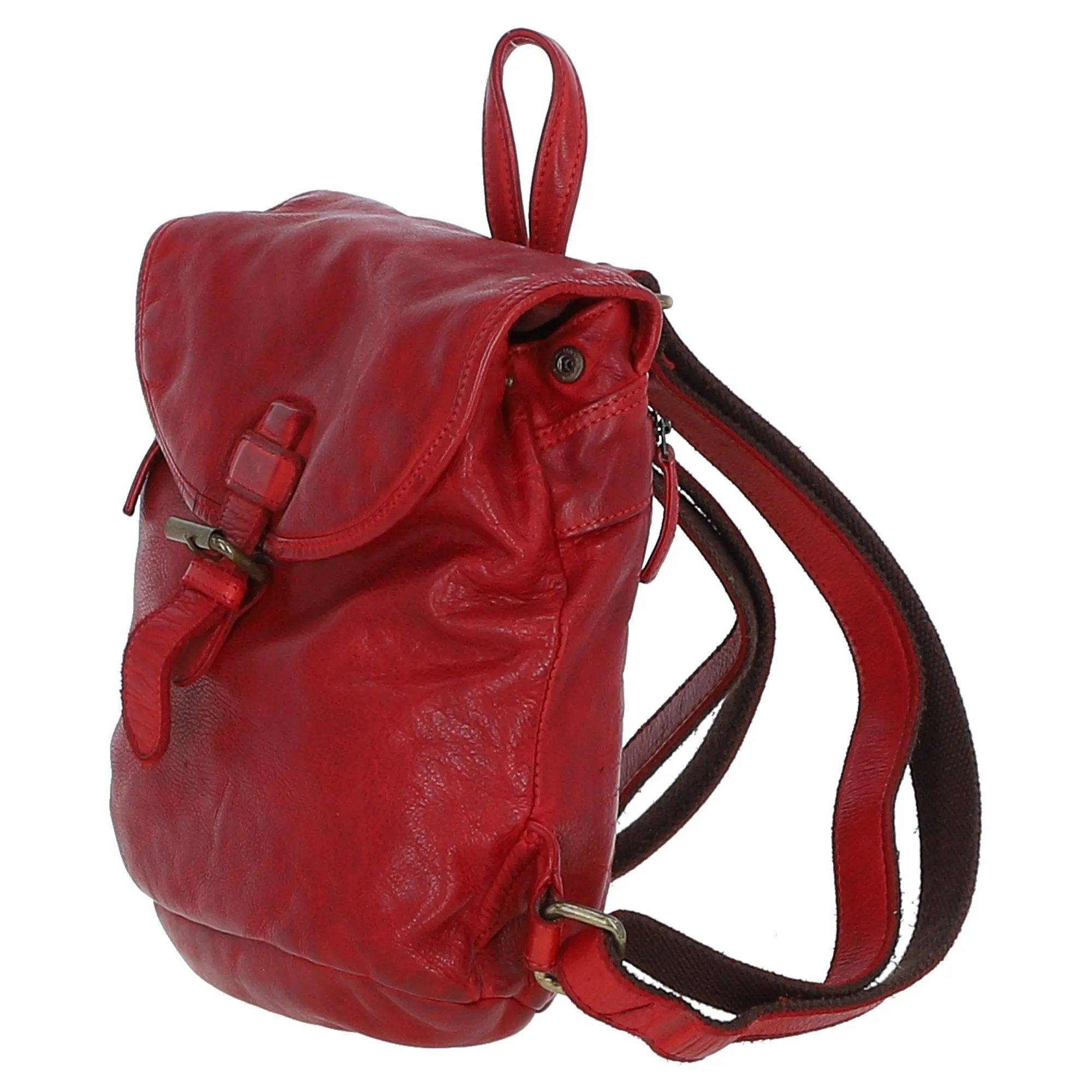 Ashwood Leather Backpacks Red: D-97
