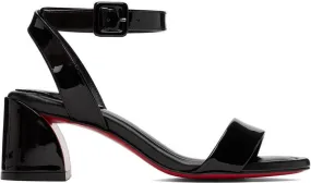 Christian Louboutin Black Miss Sabina 55 Heeled Sandals