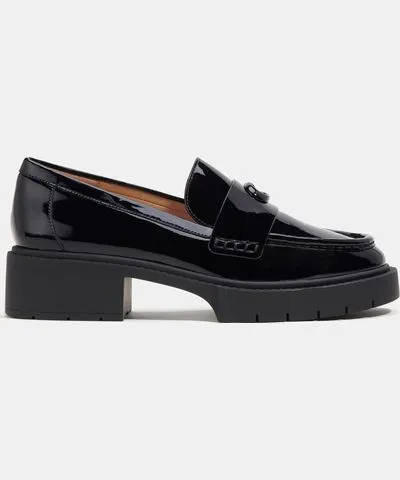 Coach Women's Leah Patent Leather Loafers