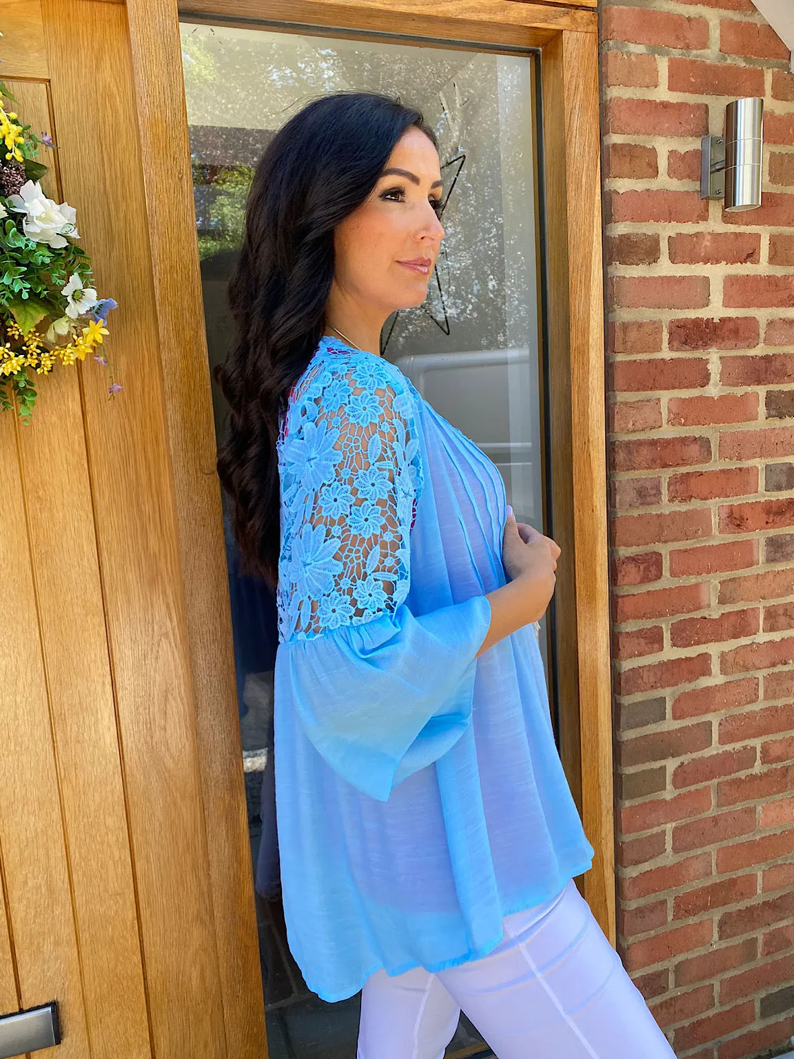 Crochet Lace Blouse Sally