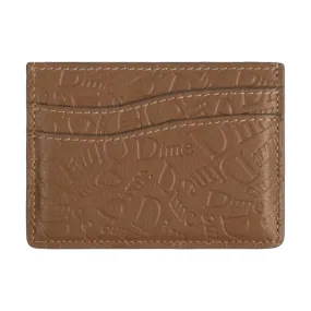 Dime HAHA Leather Cardholder Walnut