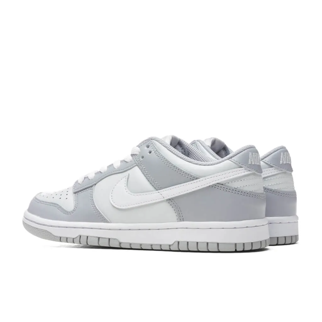 Dunk Low (GS) - Pure Platinum/White/Wolf Grey