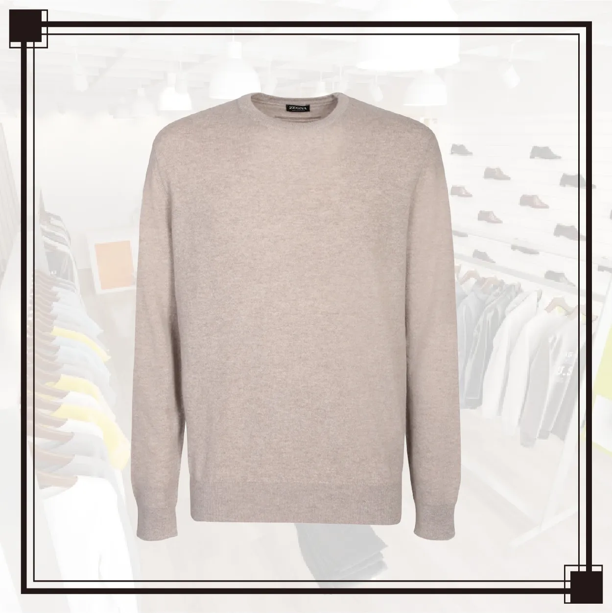 Ermenegildo Zegna  |Cashmere Plain Luxury Sweaters