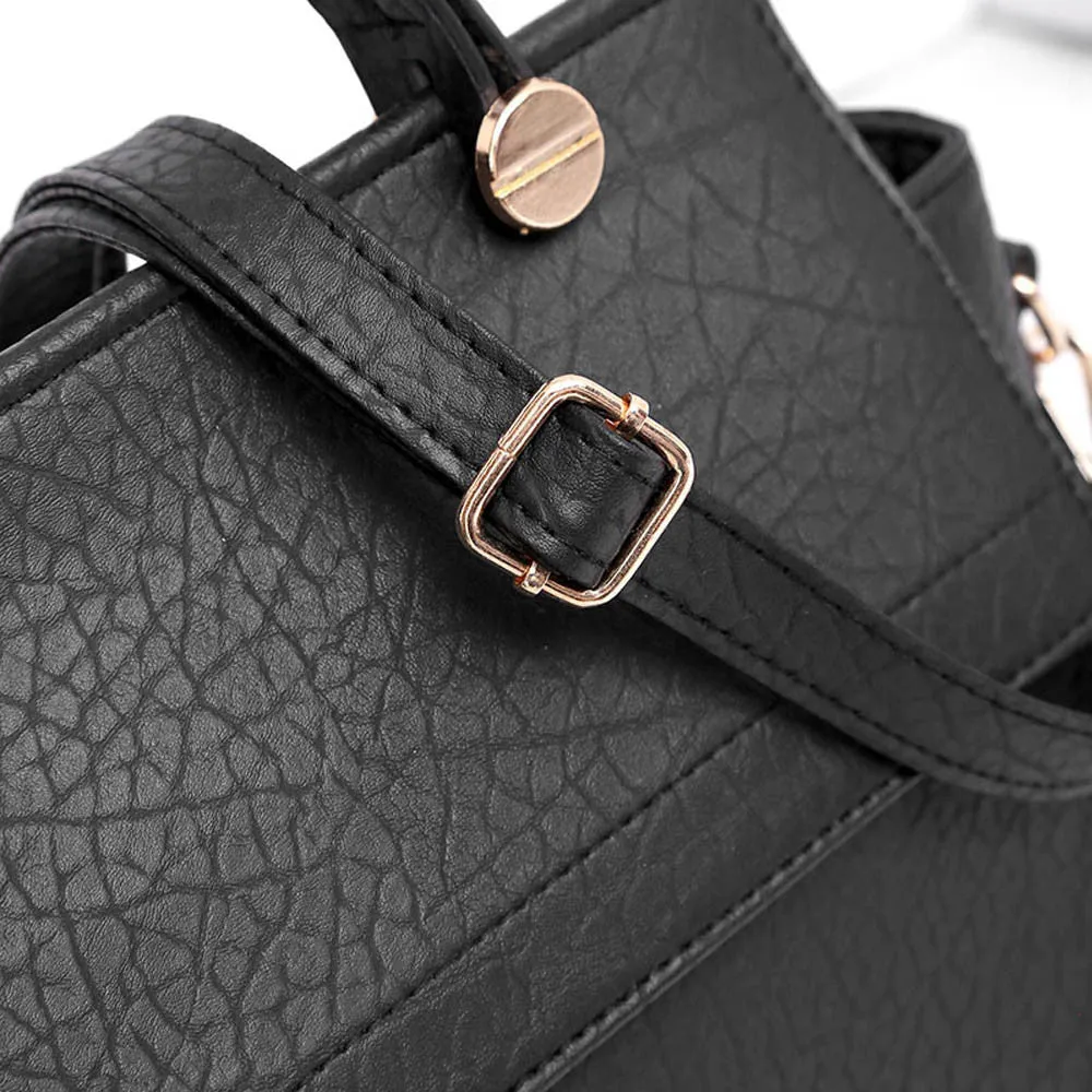 Famous Women Messenger Bags Rivet Leather Shoulder Bag Rivet Crossbody Hbag big Tote Women's Bolsas