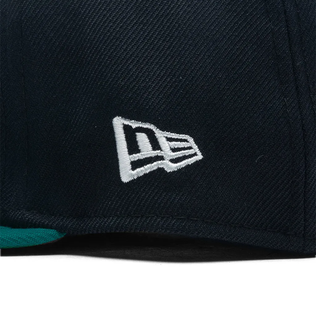 Feature x New Era 59FIFTY Fitted Wool - Navy/Teal