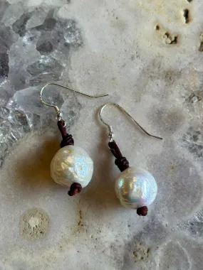 Fireball Pearl Earrings