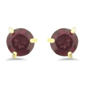 Garnet 5mm Studs