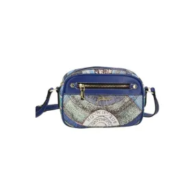 Gattinoni Planetarium BIGPL6555 WPQW39 Camera Case Crossbody con Tracolla Acquamarine Navy