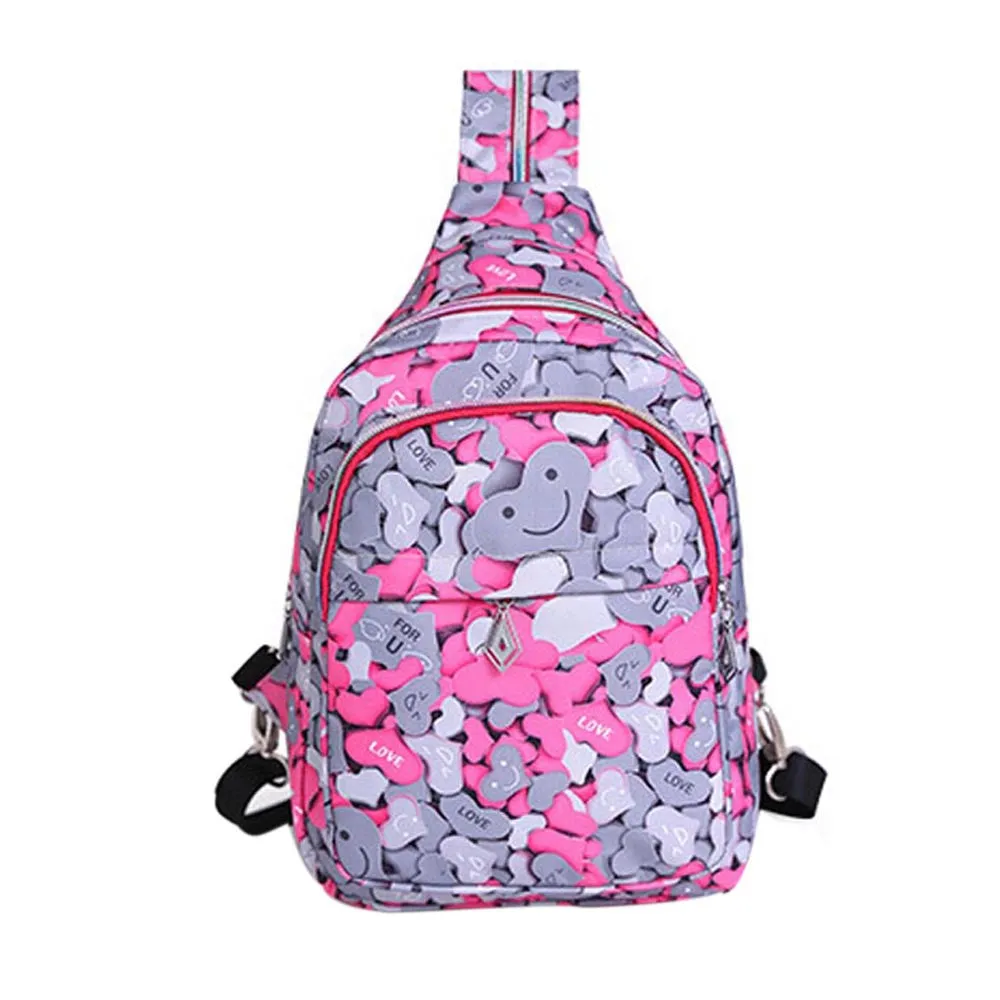 Girls Boys Printing Backpack Design Travel Backpack Rucksack Women Single Shoulder Bag Mini Mochilas