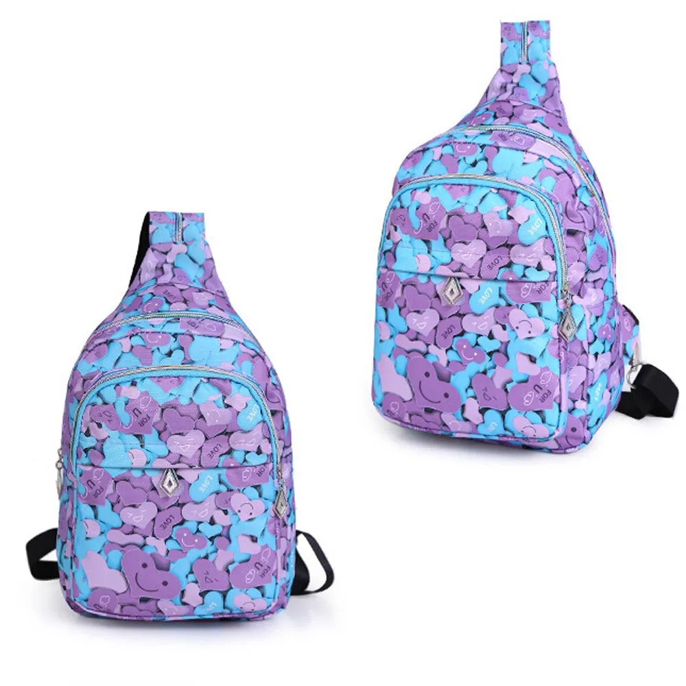 Girls Boys Printing Backpack Design Travel Backpack Rucksack Women Single Shoulder Bag Mini Mochilas