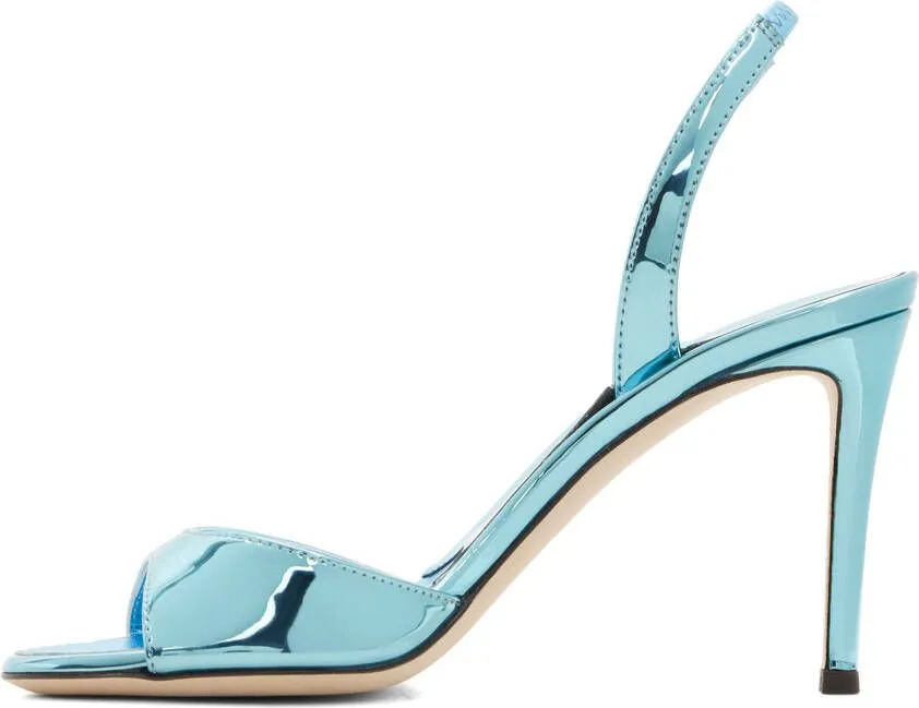 Giuseppe Zanotti Blue Basic 85 Heeled Sandals