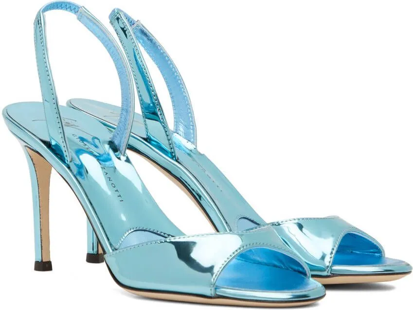 Giuseppe Zanotti Blue Basic 85 Heeled Sandals