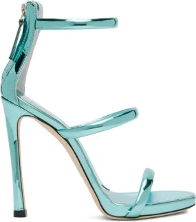 Giuseppe Zanotti Blue South 115 Heeled Sandals