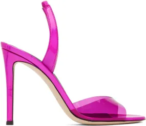 Giuseppe Zanotti Pink Slingback Heeled Sandals