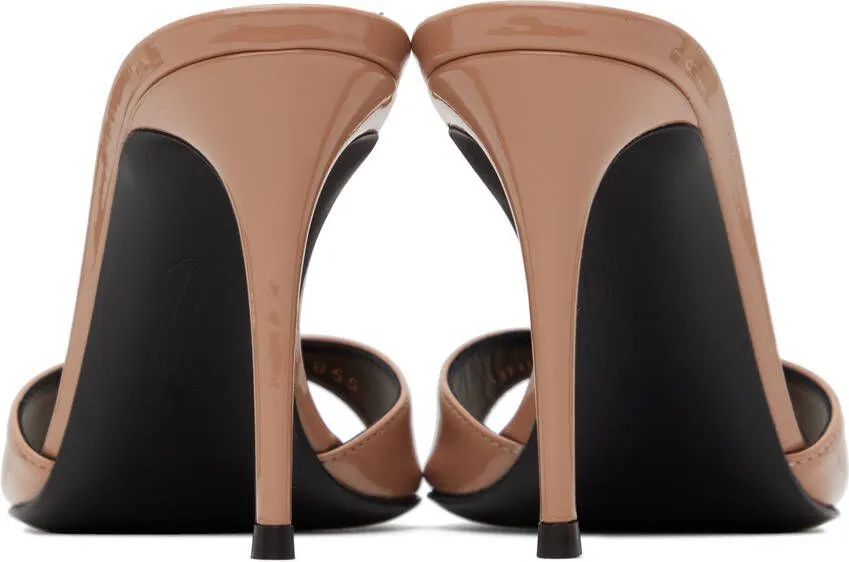 Giuseppe Zanotti Taupe Intrigo 90 Heeled Sandals