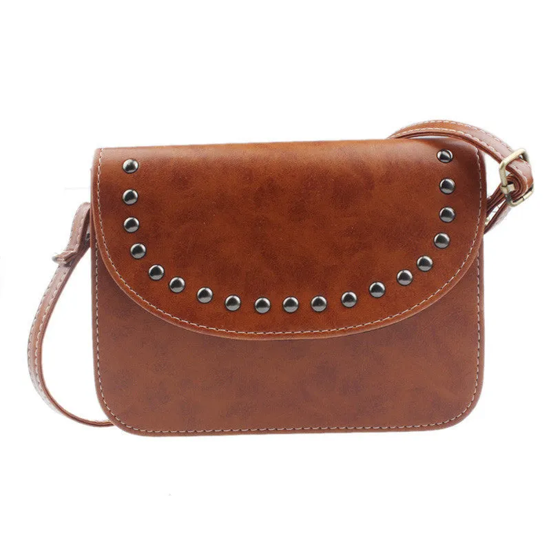 Goforward One Shoulder Bags Women PU Leather Tote Hbags Hobo Women Vintage Messenger Bags