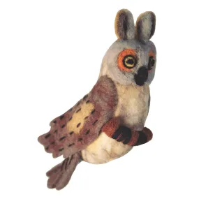 Great Horned Owl Felt Ornament