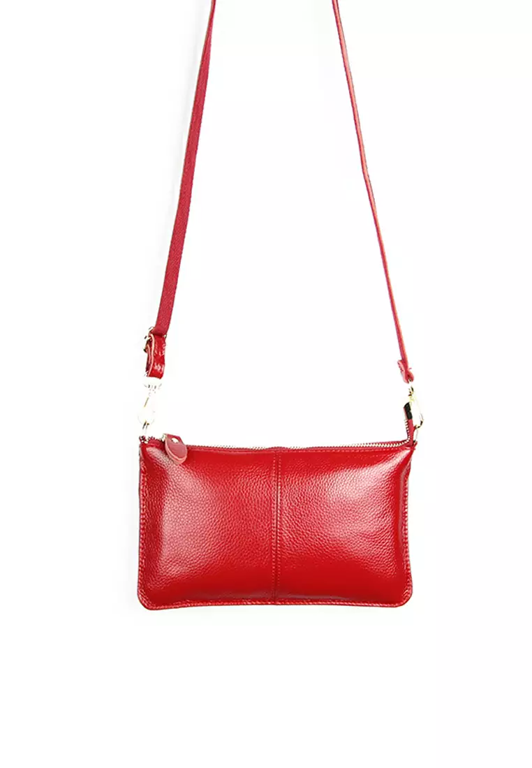 HAPPY FRIDAYS Ultrathin Litchi Grain Leather Shoulder Bags JN906