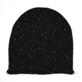 Hikaru Noguchi - Soft Tweed Beanie - Black