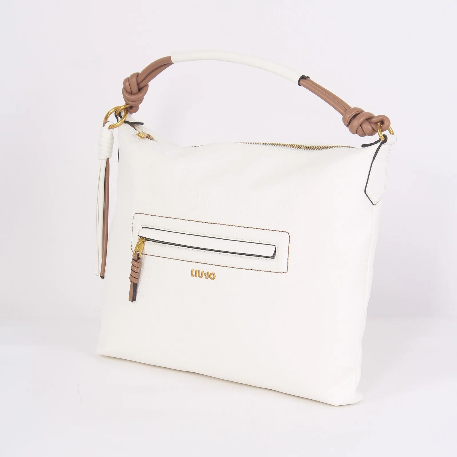 Hobo Eco Martellata Off White