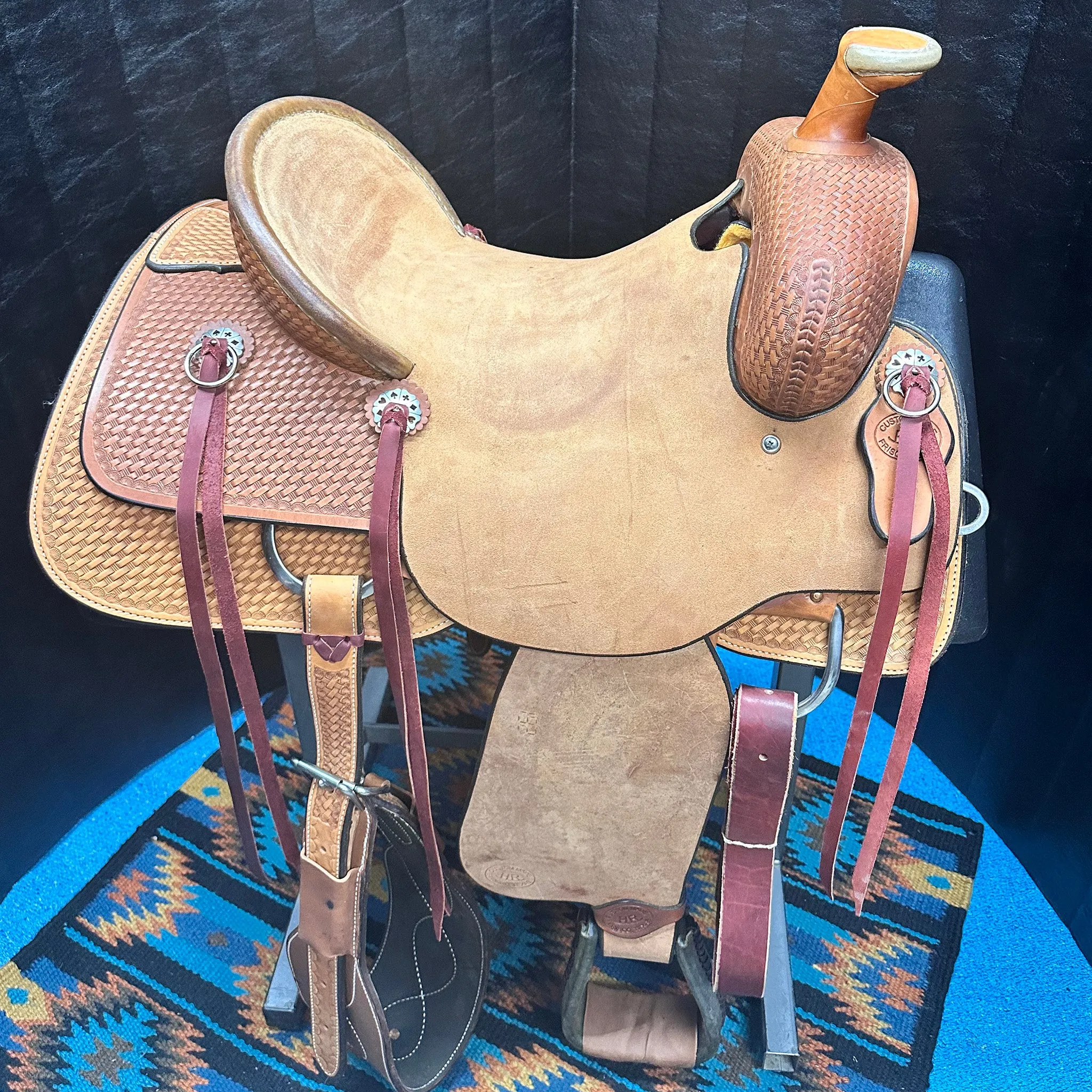 HR Saddlery 16 Inch Basic Association Saddle