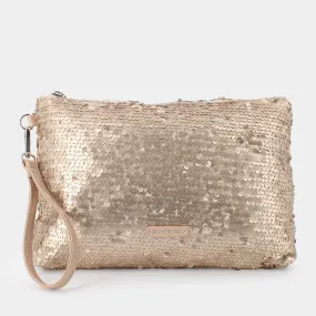 JI-E24-100-LIGHT GOLD- CLUTCH