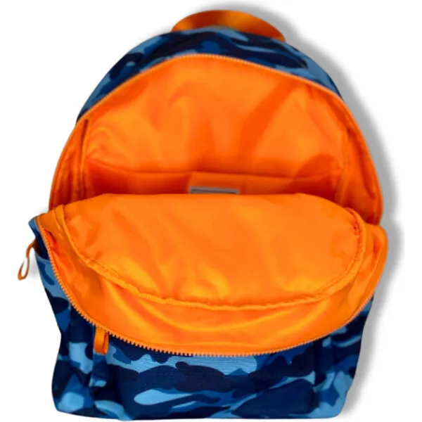 Little Chicken Camo Backpack, Blue