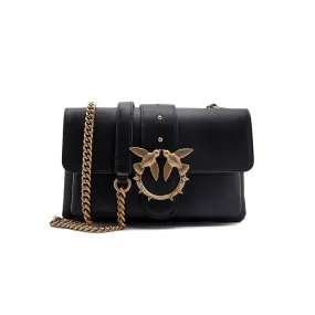  LOVE MINI SOFT SHOULDER STRAP Woman Black