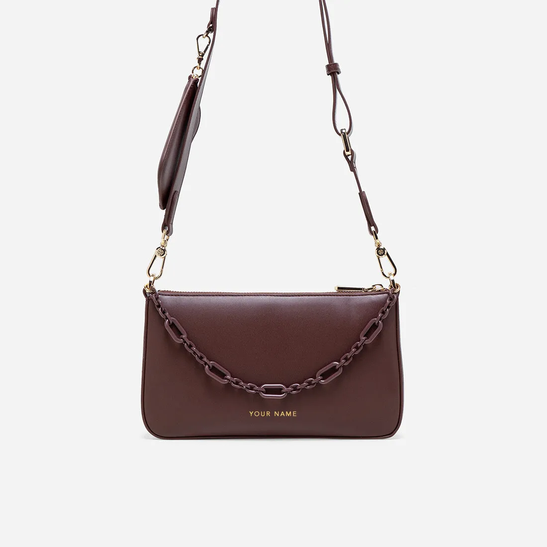 Mae Chain Pochette ( Tone-on-Tone )