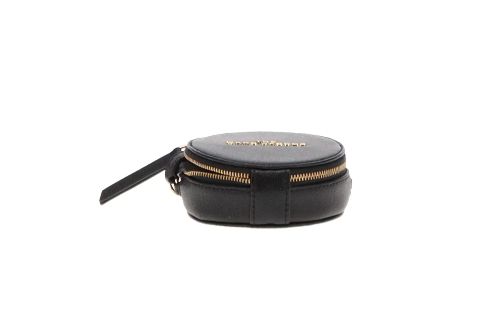 Marc Jacobs Black Leather Hot Spot Round Crossbody