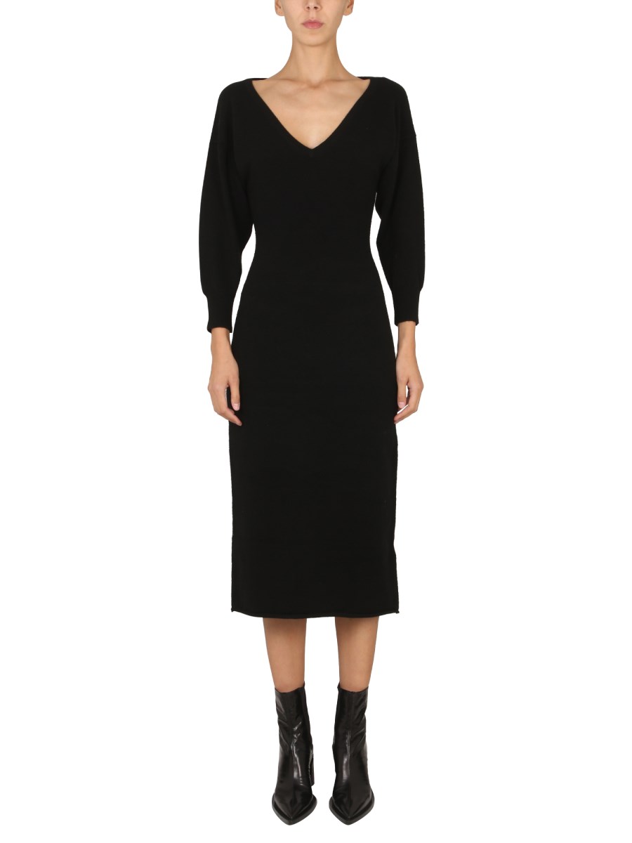 MAX MARA    CASHMERE BLEND CALERNO DRESS