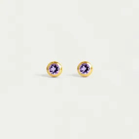 Mini Birthstone Studs