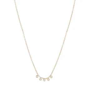 Mini Diamond Dash Necklace