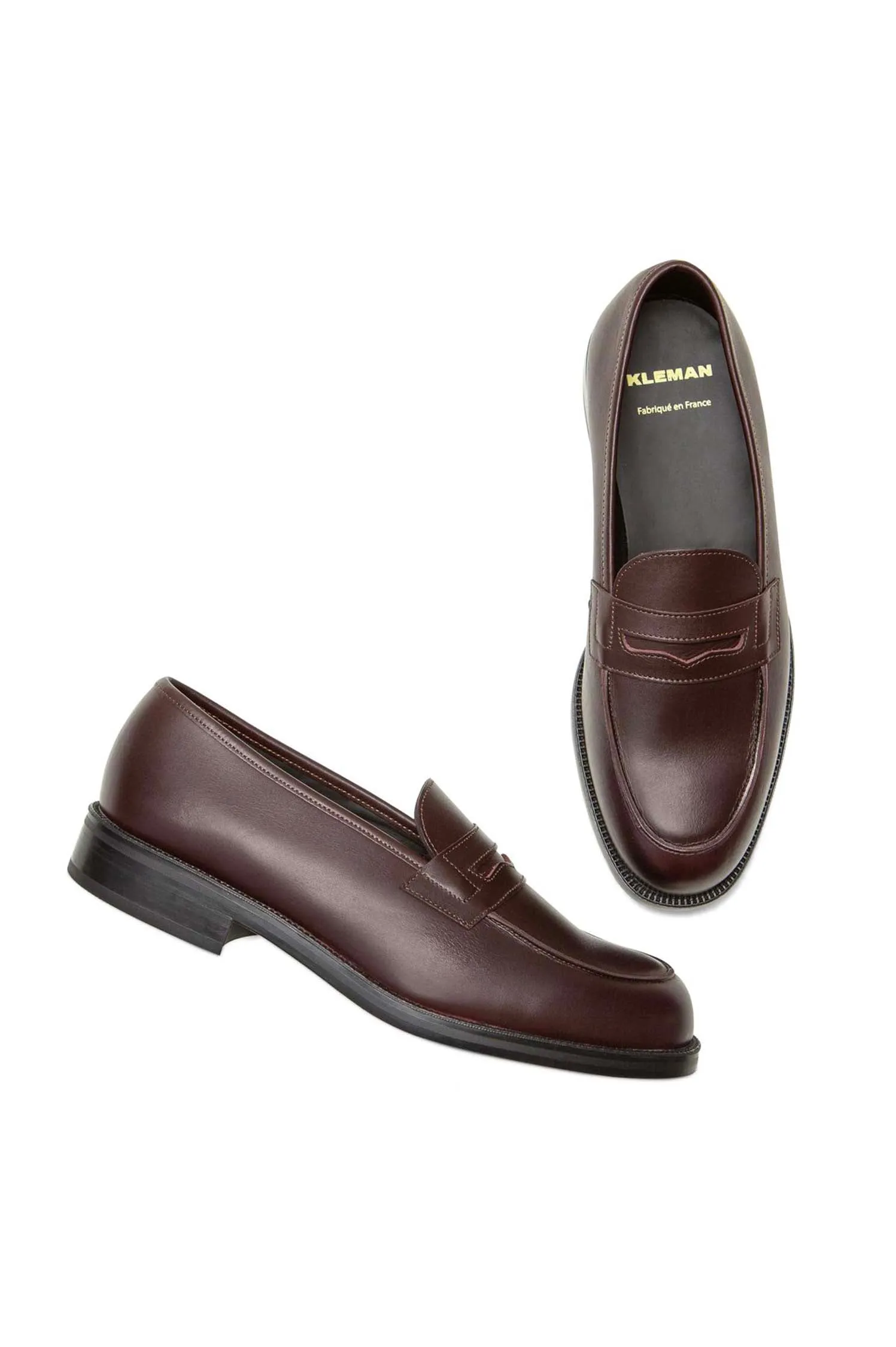 MOCASSINO PENNY LOAFERS BURGUNDY