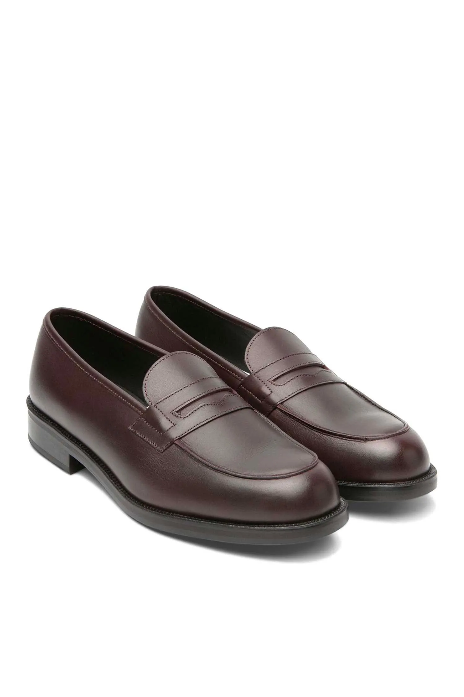 MOCASSINO PENNY LOAFERS BURGUNDY