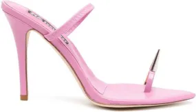 Natasha Zinko spike-toe heeled sandals Pink