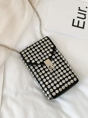 Original Cool Rhinestone Mini Bags Accessories