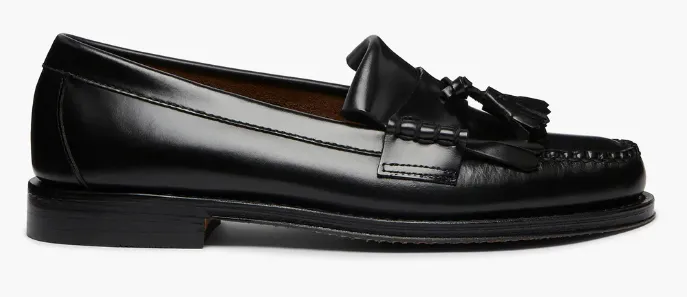 PENNY LOAFERS NAPPINA G.H.BASS WEEJUNS LAYTON KILTIE
 PELLE BLACK