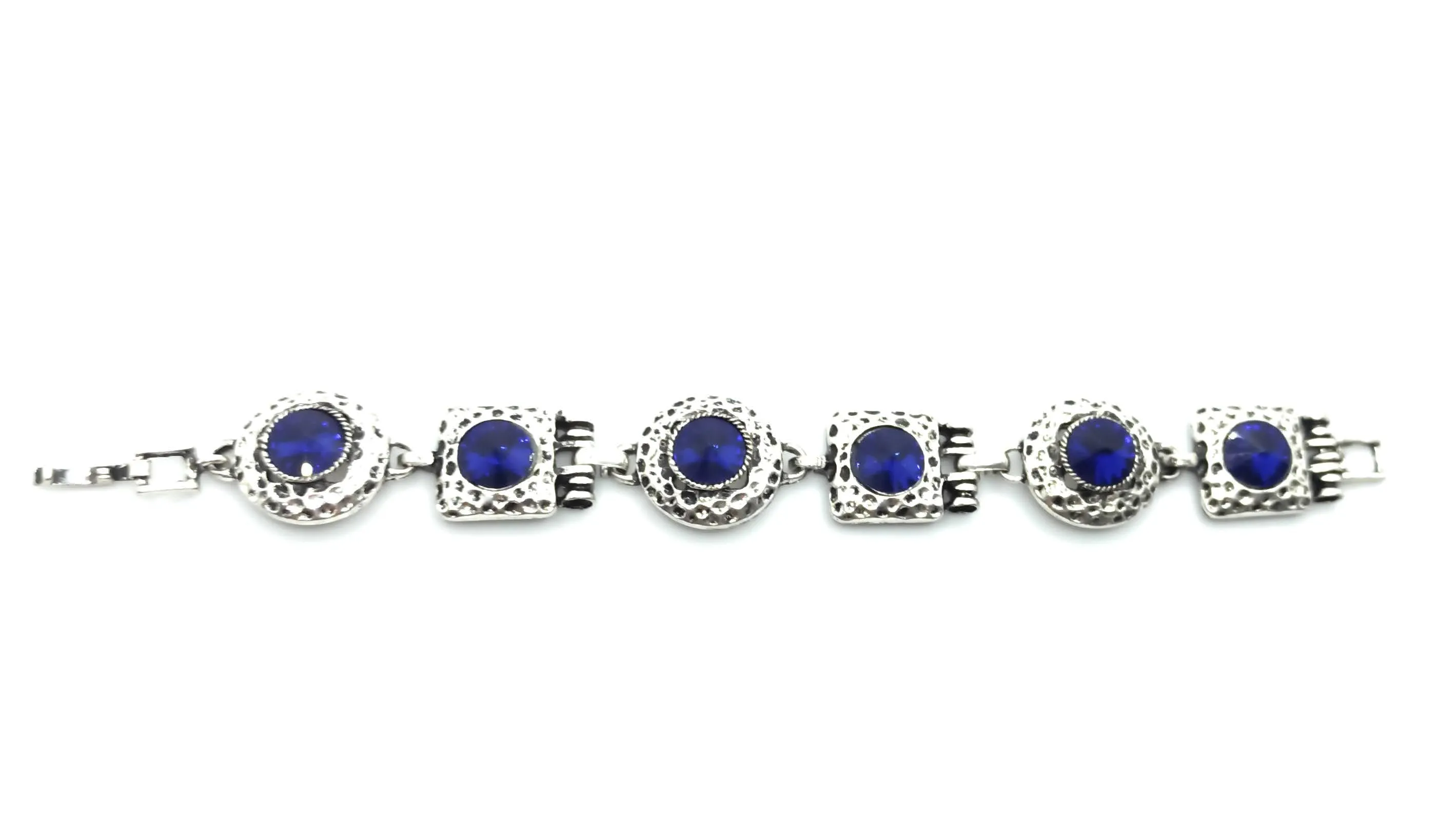 Pulsera Cristales · Azul