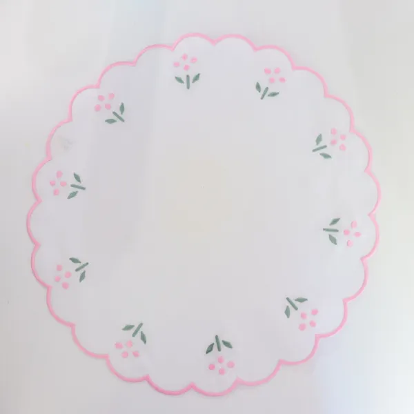 Scalloped Placemats ditsy floral  (Set of two)