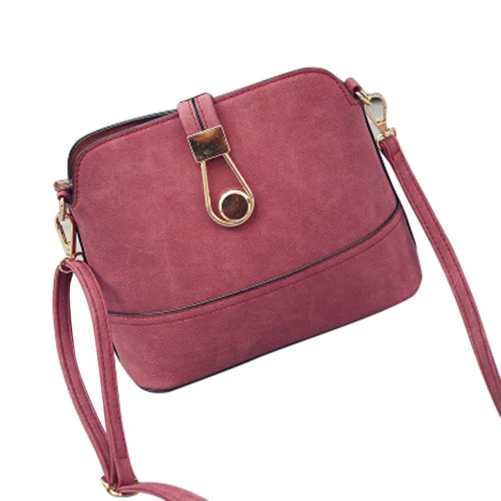 Small Shell Bag Matte PU Shoulder Bag Women Messenger Bag Messenger Bags Ladies Clutch Bolsas