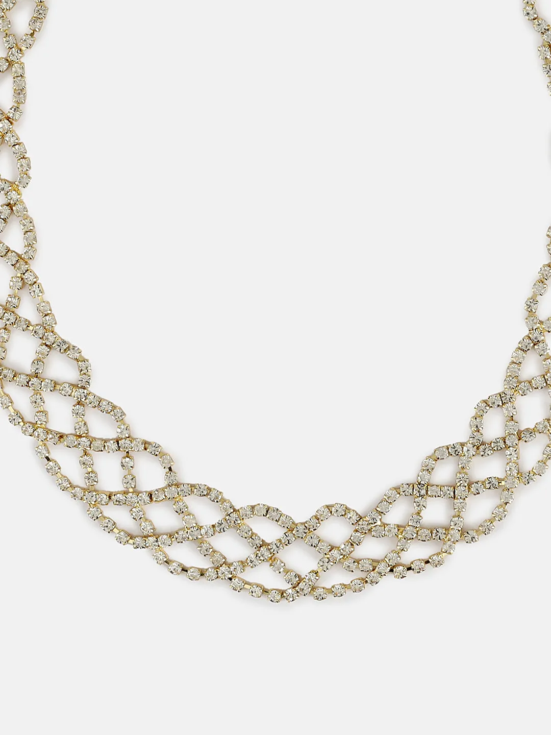 Statement Diamond Neck Choker