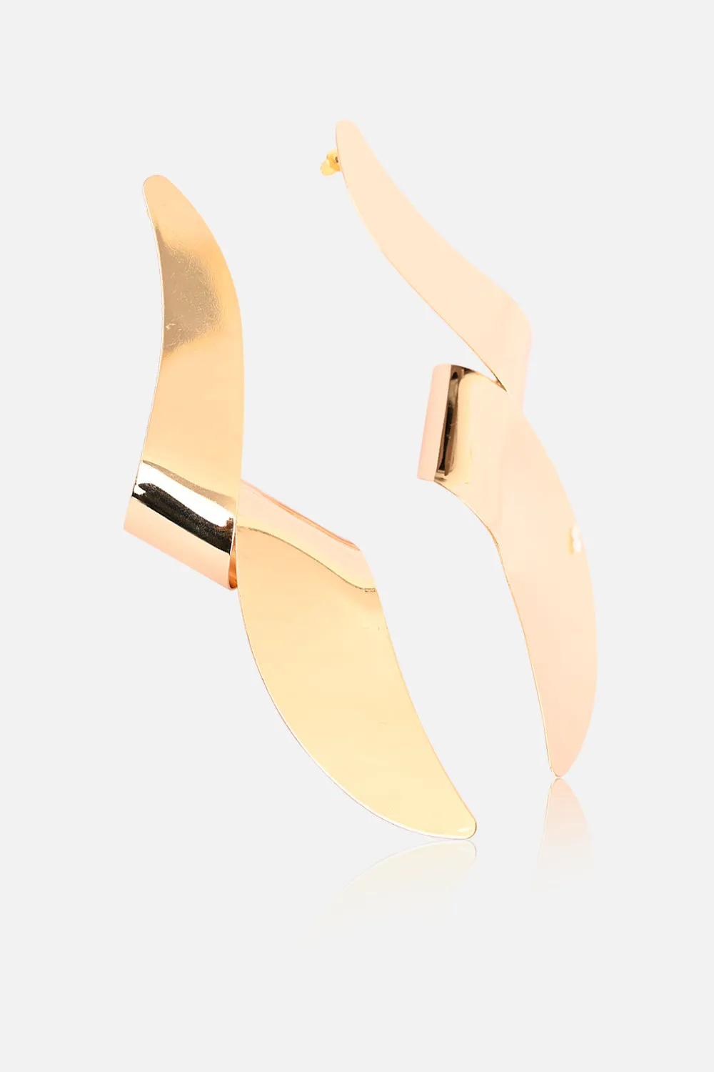 Statement Twist Helicoid Earrings