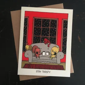 Stay Toasty Holiday Card