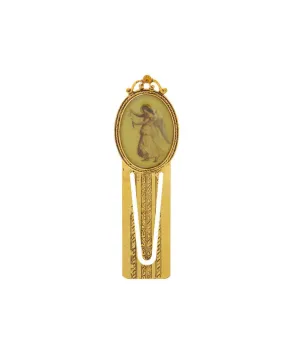 Symbols Of Faith Angel With Daisy Flowers Bookmark