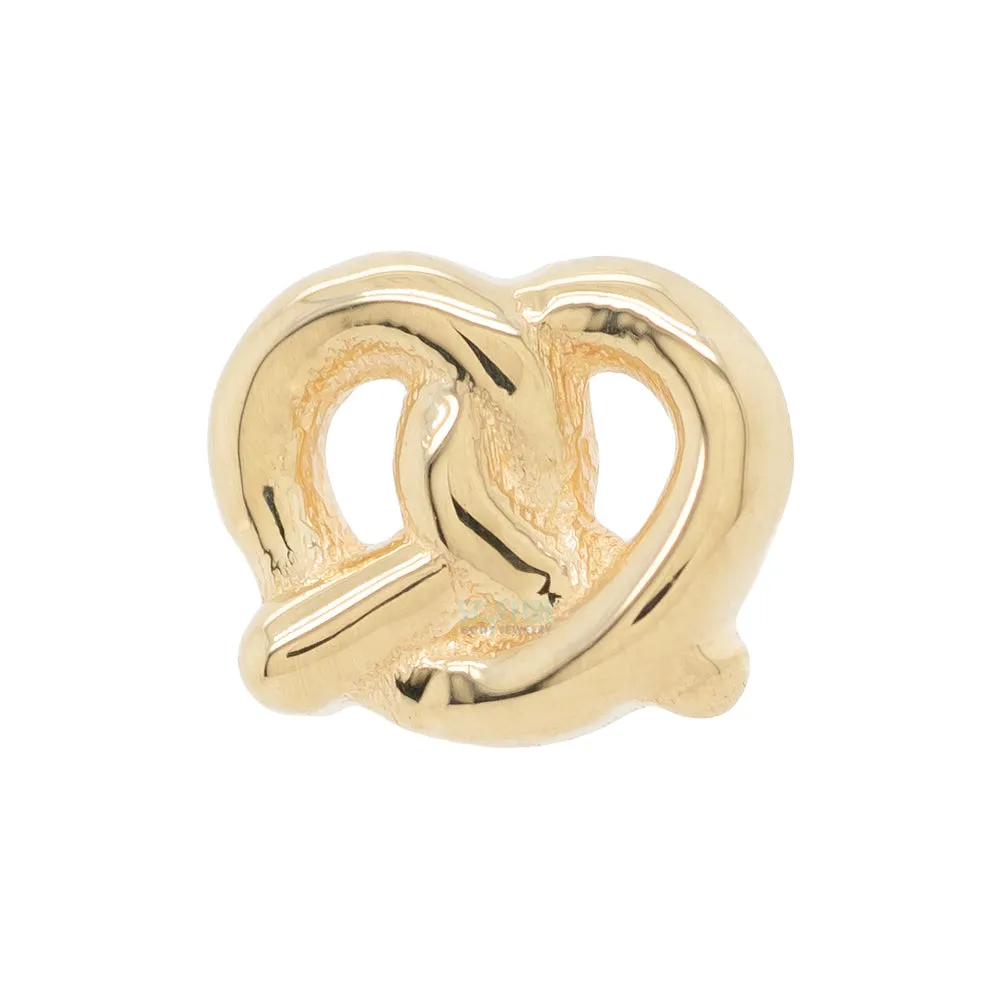 threadless: Pretzel End in Gold