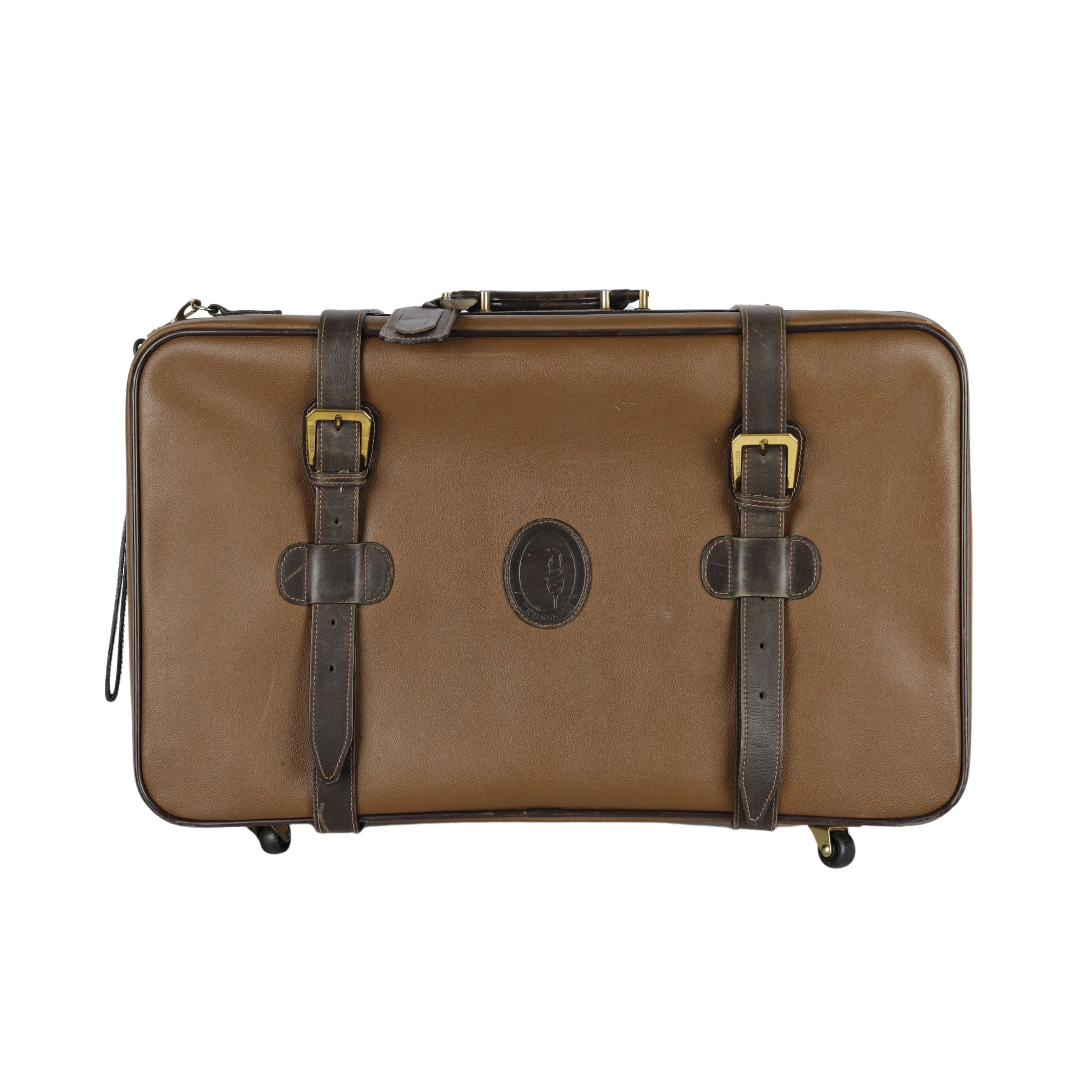 Trussardi Vintage Leather Luggage - '90s